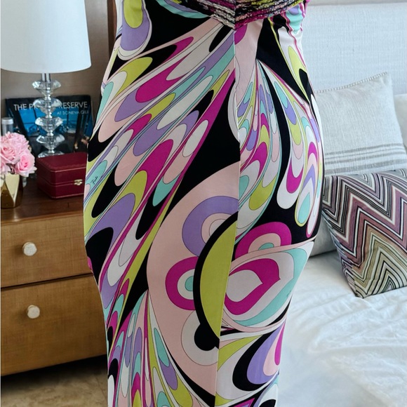 Emilio Pucci Iconic Silk Maxi Dress - Picture 4 of 14